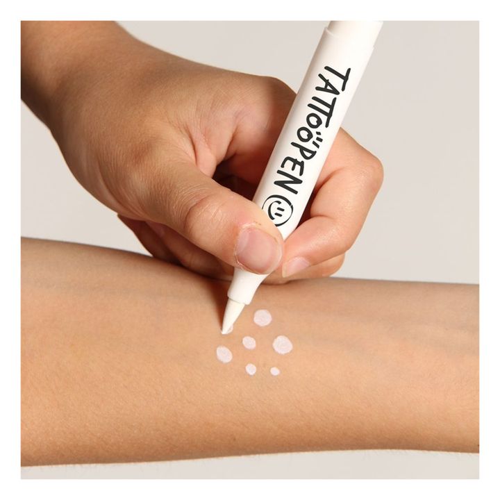 Pennarello per tatuaggi temporanei Tattoopen | Bianco- Immagine del prodotto n°3