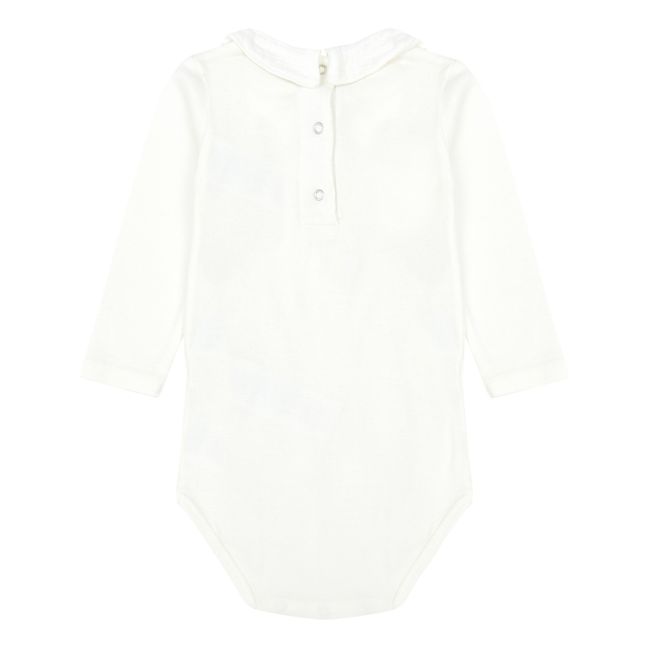 Mail Organic Cotton Baby Bodysuit | Ecru
