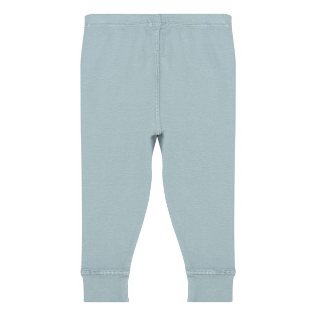 Tino Cotton Leggings | Grey blue