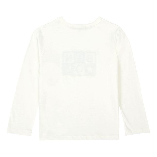Organic Cotton Logo T-shirt | Ecru