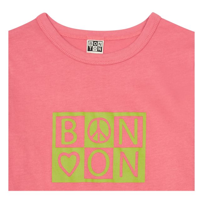 Cotton Logo T-shirt | Rosa