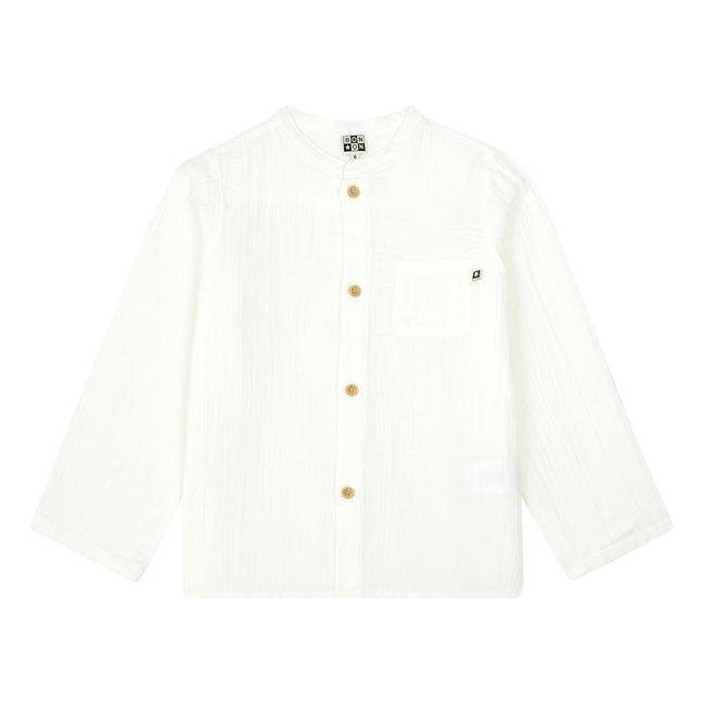 Organic Cotton Muslin Internet Shirt | Crudo