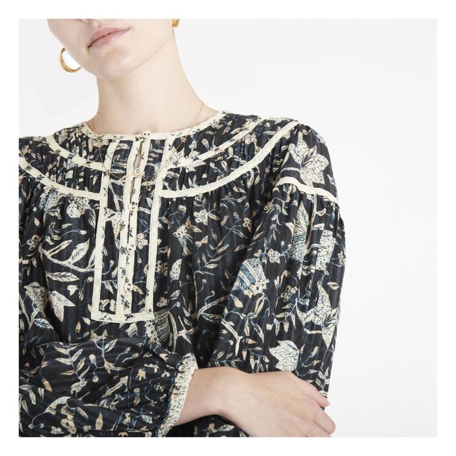 Blusa Kirana | Azul Marino