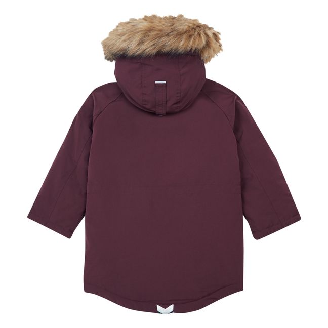 Wïld Explorer North Star Recycled Polyester Parka Bordeaux