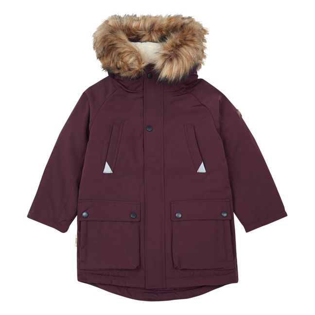 Wïld Explorer North Star Recycled Polyester Parka Bordeaux
