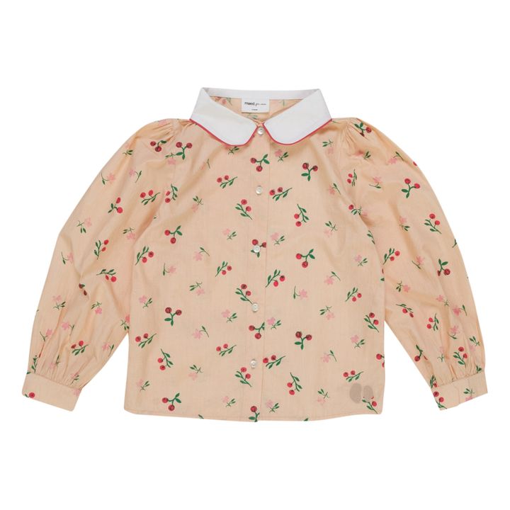 Peter Pan Collar Shirt | Blassrosa- Produktbild Nr. 0