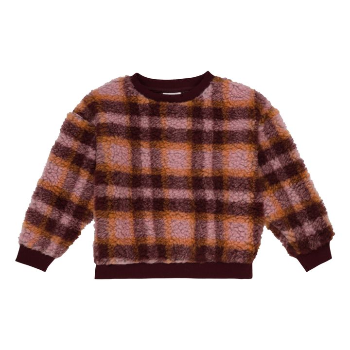 Checked Jumper | Brown- Product image n°0