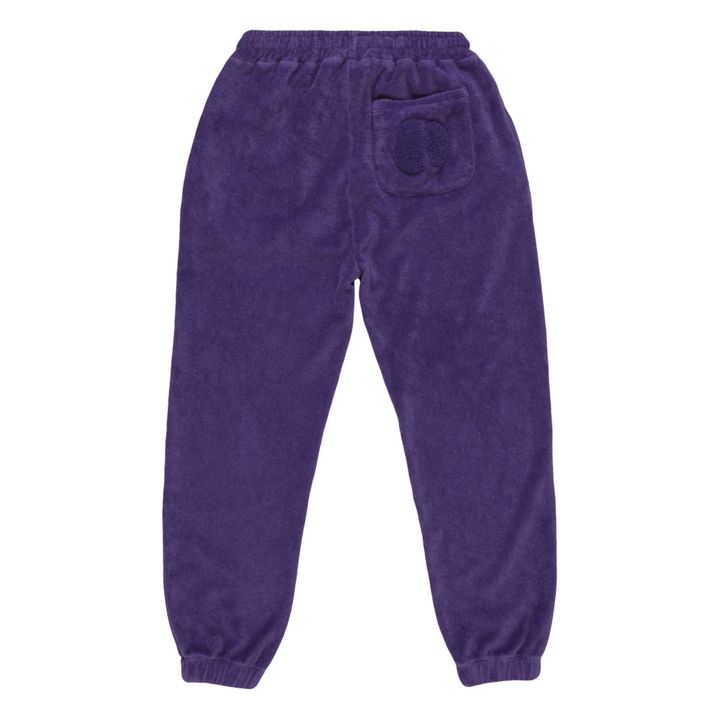 Terry Cloth Joggers | Purple- Product image n°6