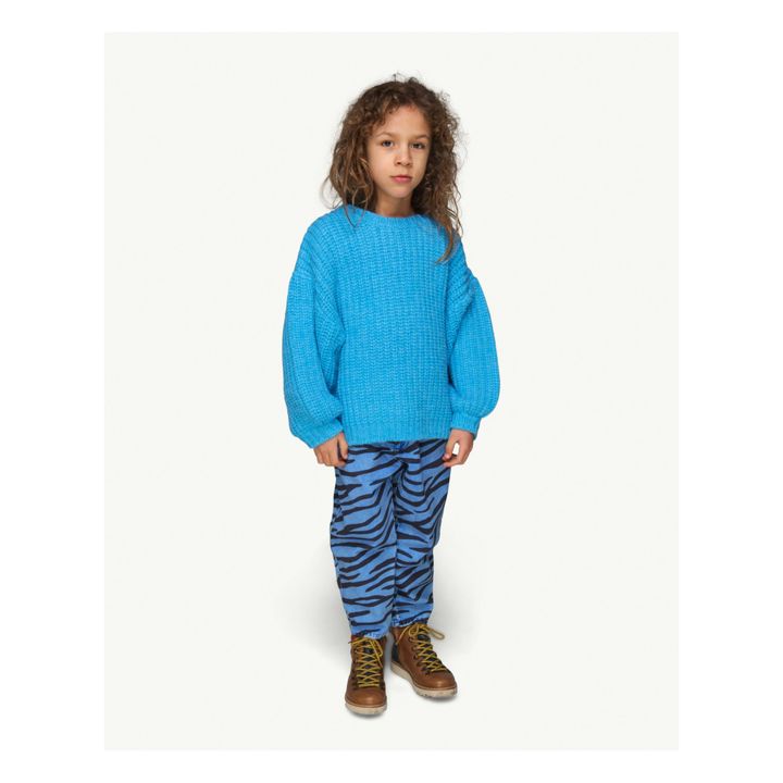 Pantalones cebra | Azul- Imagen del producto n°6