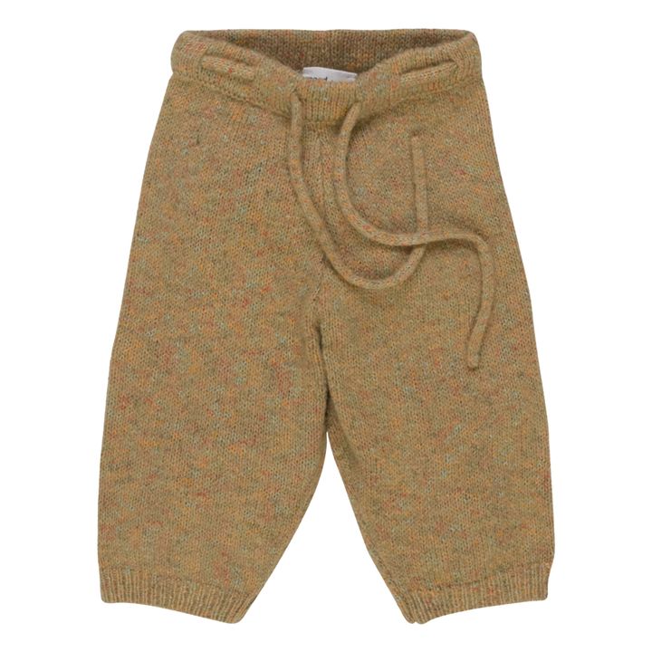 Pantalon Tricot | Beige- Image produit n°0