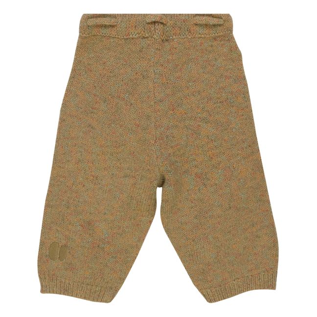 Knitted Trousers Beige