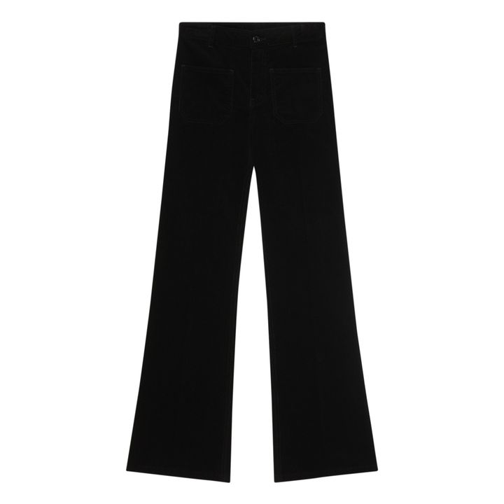 Dompay Flared Jeans | Black- Product image n°0