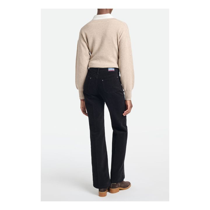 Dompay Flared Jeans | Black- Product image n°2