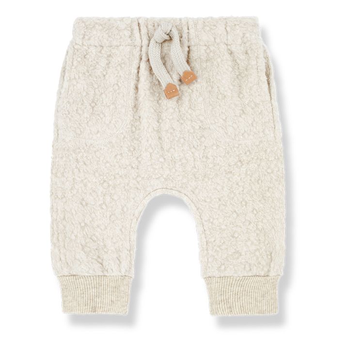 Yago Polar Fleece Trousers | Off white- Product image n°0