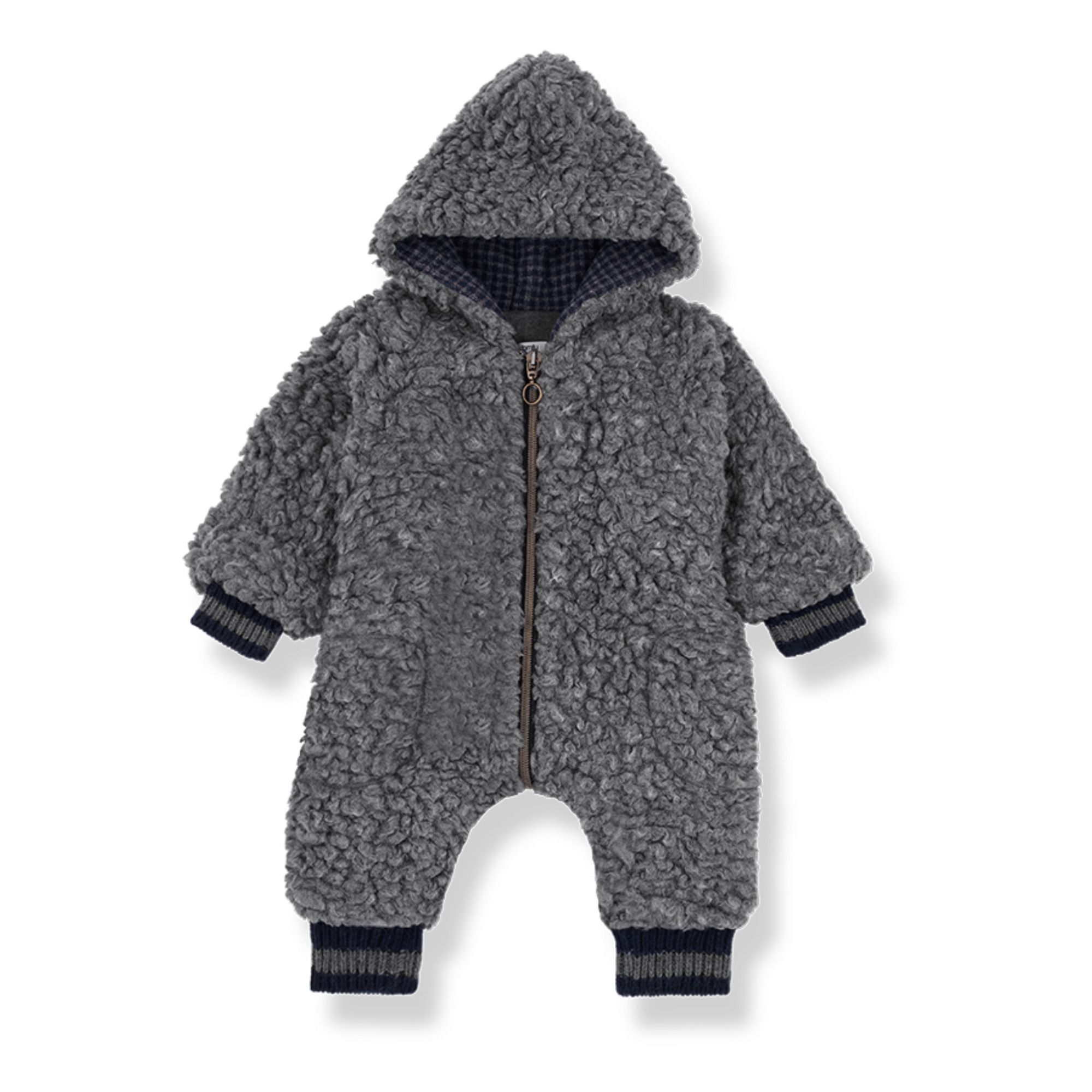 Eneko Polar Fleece Jumpsuit Grey- Product image n°0