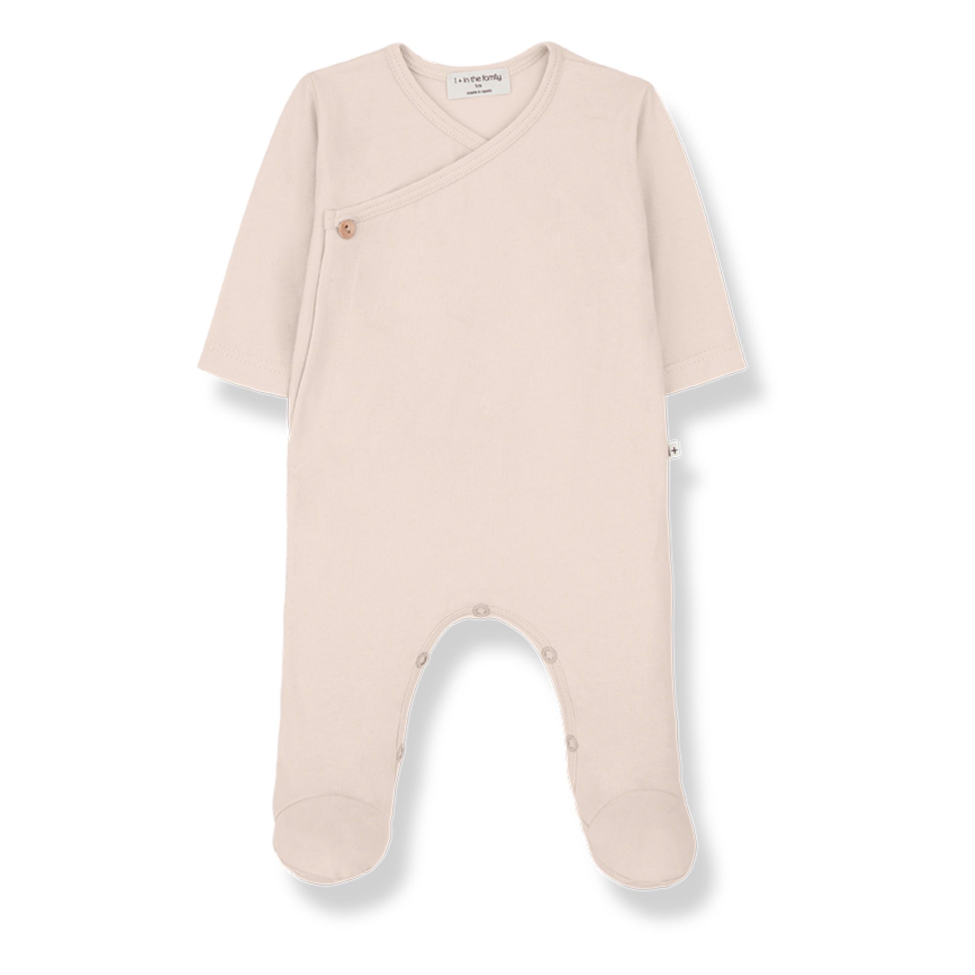 Corine Footed Jumpsuit Powder pink- Product image n°0