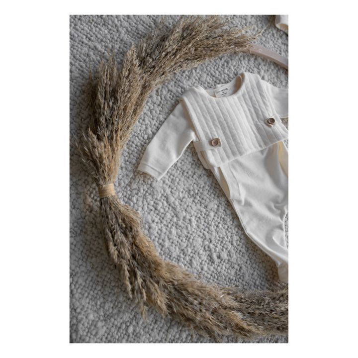 Baba Quilted Cardigan | Crudo- Imagen del producto n°2