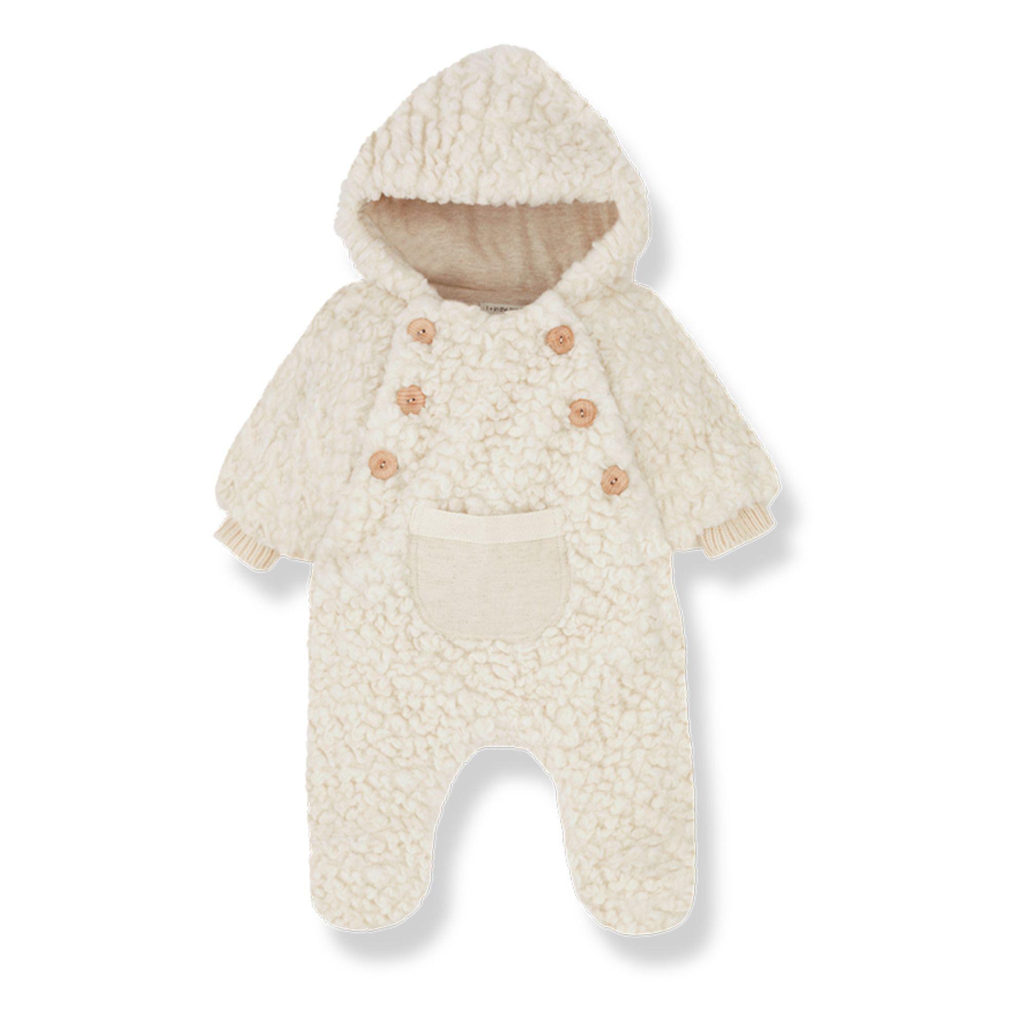 Flora Baby Snowsuit | Ecru