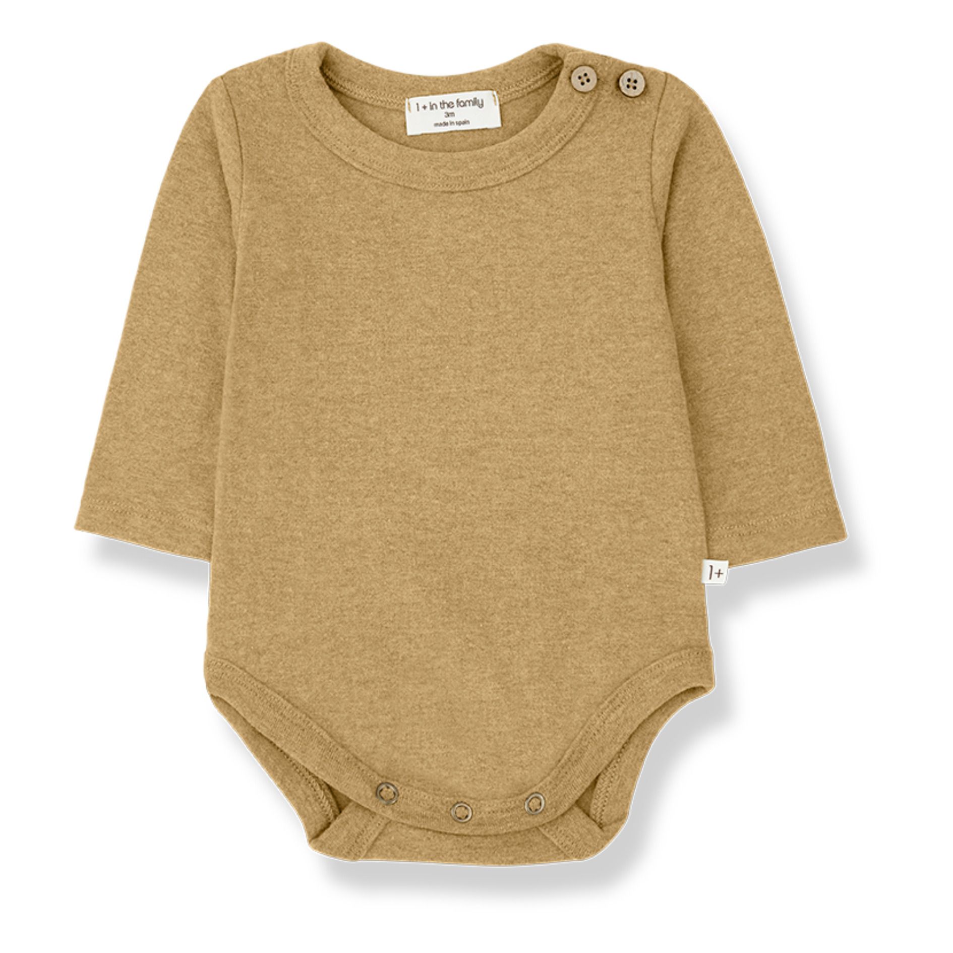 Enric Baby Bodysuit | Mustard- Product image n°0