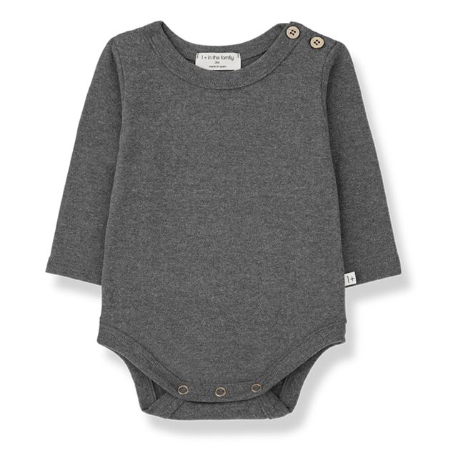 Enric Baby Bodysuit Grey