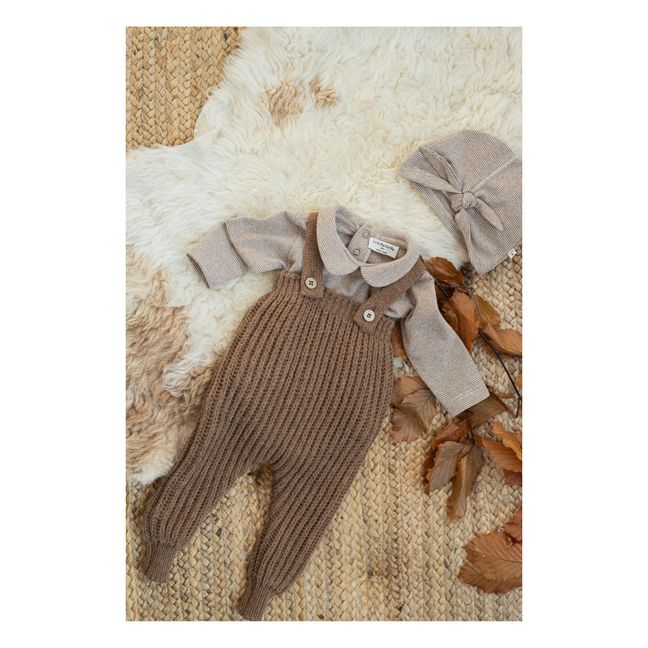 Gavina Peter Pan Collar Baby Bodysuit | Karamel