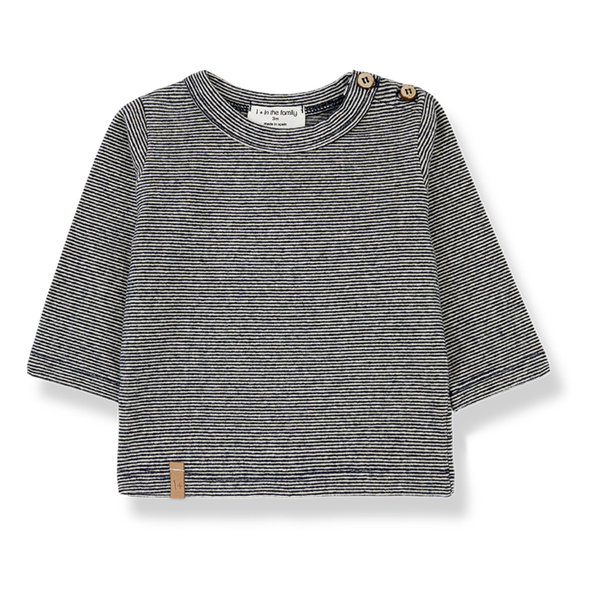 OT Striped T-shirt | Azul Marino- Imagen del producto n°0