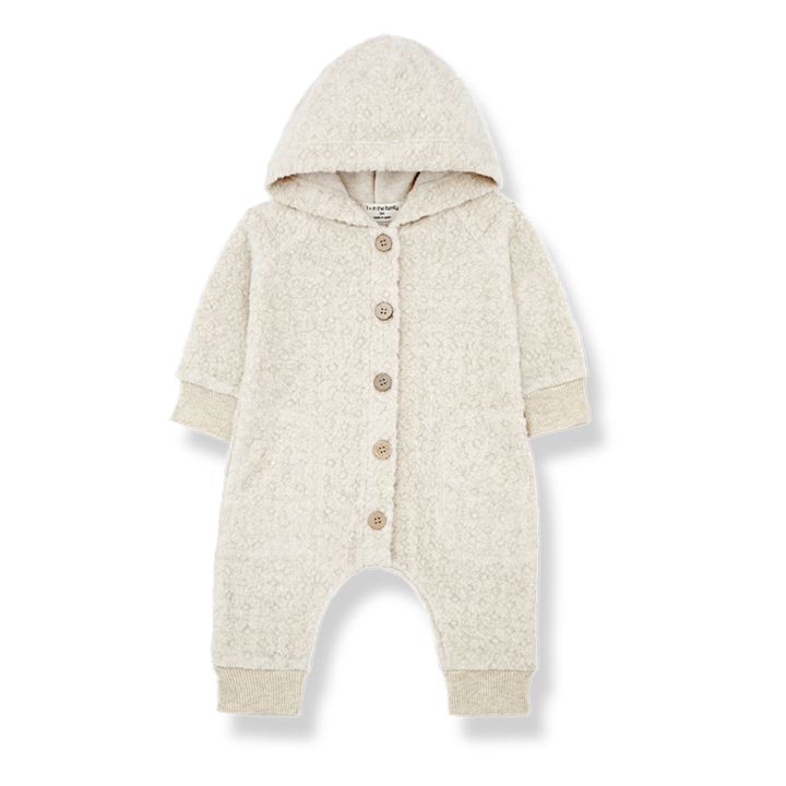 Victor Hooded Jumpsuit | Off white- Product image n°0
