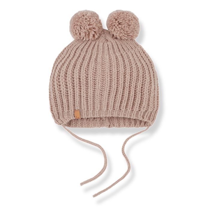 Ciro Pompom Beanie | Pink- Product image n°0