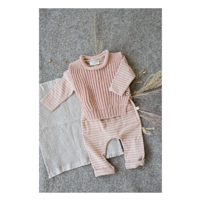 Gilet Sans Manches en Laine Philo | Rose