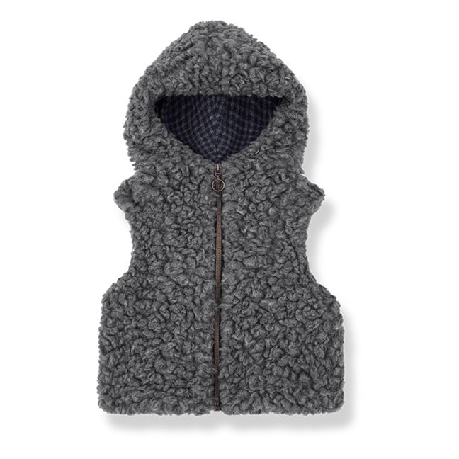 Patxi Hooded Vest | Grey