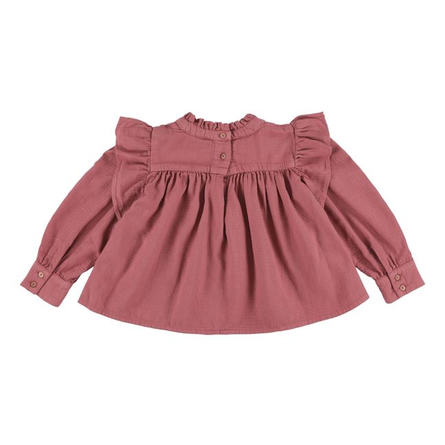 Blouse Volants Rodeo | Rose