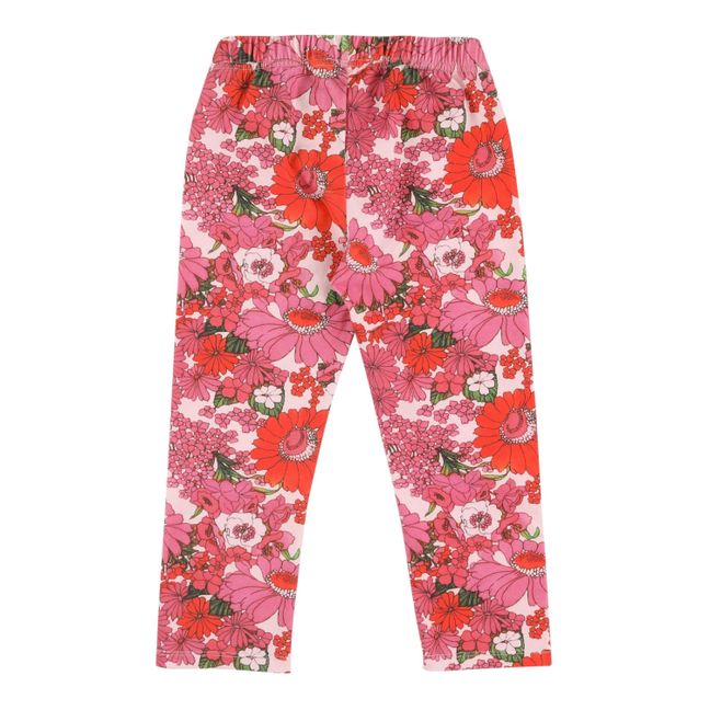Rita Flower Trousers Pink