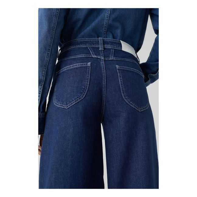 Flared-x Jeans | Dark Blue