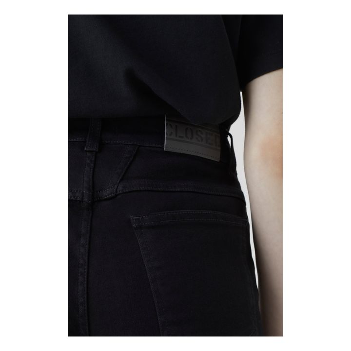 Pedal Pusher Jeans | Black- Product image n°2