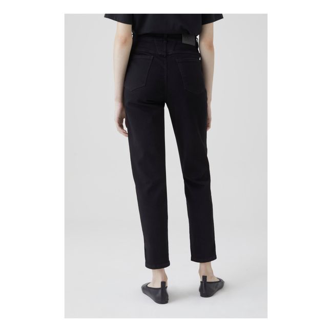 Pedal Pusher Jeans Nero