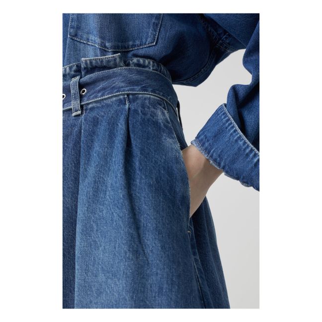 Long Skirt | Dark Blue