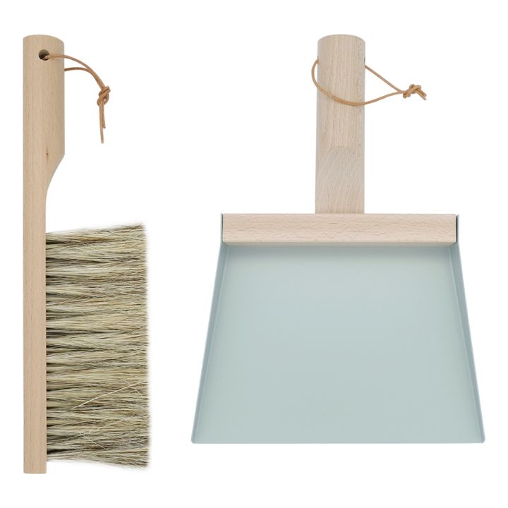 Dustpan & Brush - Clynk Nature | Grey-green- Product image n°0