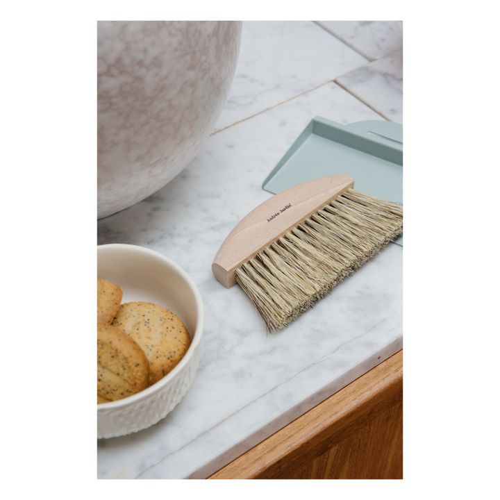 Table Brush & Dustpan Set - Clynk Nature | Grey-green- Product image n°2