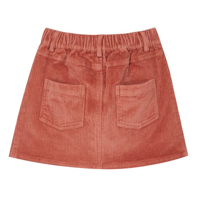 Corduroy Skirt | Dusty Pink