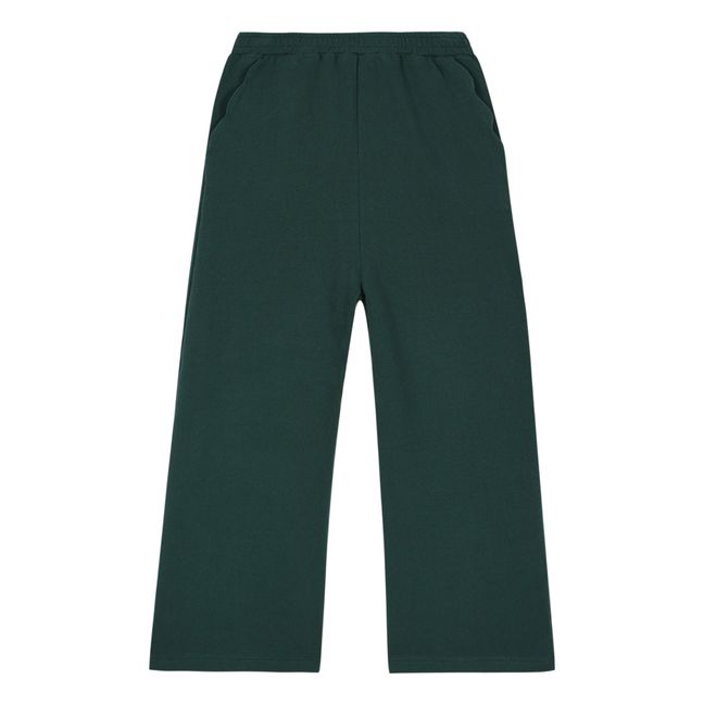 Pantalon Molleton Bio Vert foncé