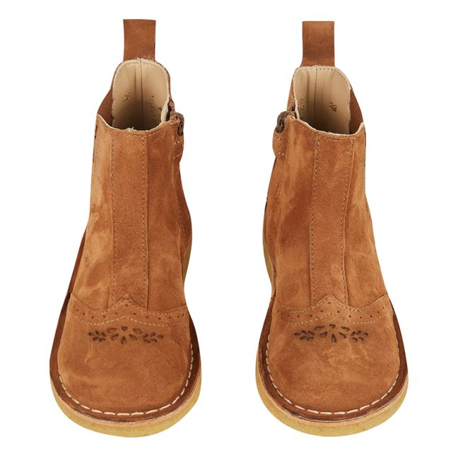 Boots Cuir Prairie Camel