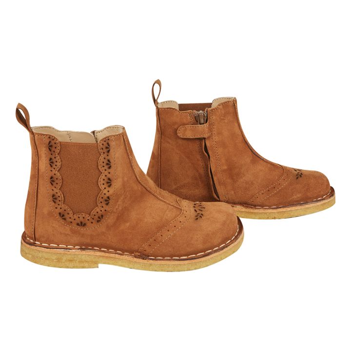 Prairie Leather Boots | Camel- Imagen del producto n°1