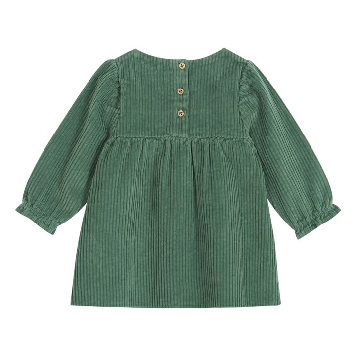 Corduroy Dress Green- Product image n°1
