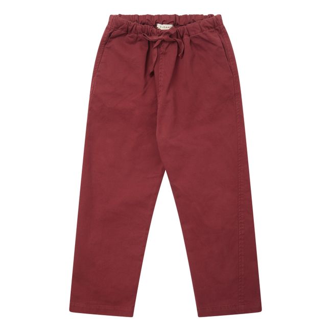 Leda Trousers | Burdeos