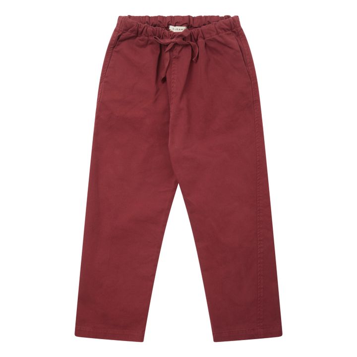 Leda Trousers | Burdeos- Imagen del producto n°0