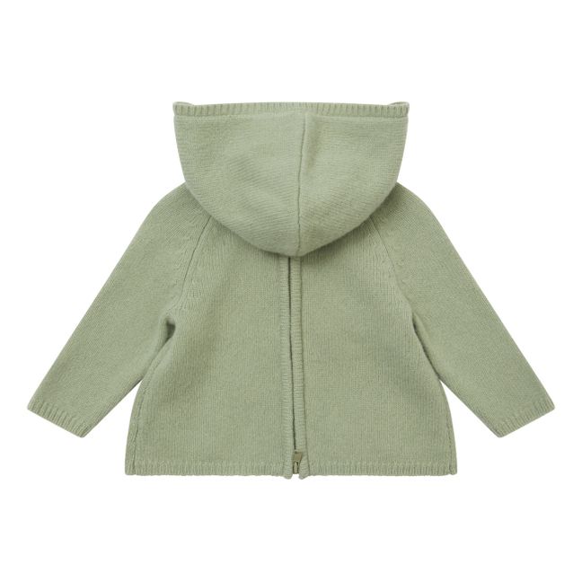 Dogwood Responsible Wool and Recycled Nylon Hoodie Sage