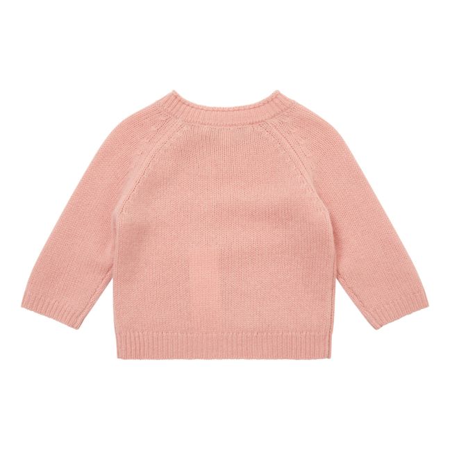 Kaler Baby Cashmere Jumper | Pale pink
