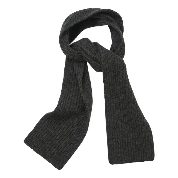 Ibsen Responsible Wool Scarf | Gris Antracita- Imagen del producto n°0