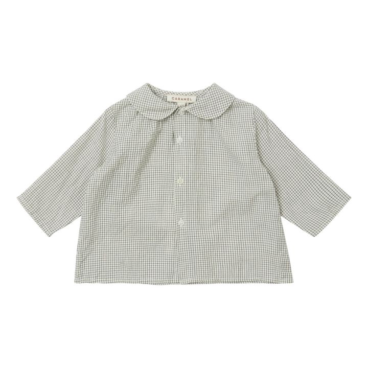 Aloe Striped Shirt | Ecru- Product image n°0