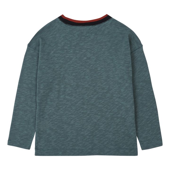 Vibernum T-shirt | Grey blue- Product image n°2